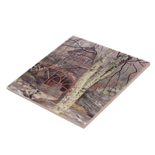 Waterwiel Tegeltje (Zijkant)