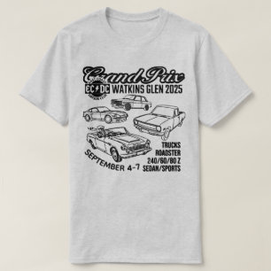 Watkins Glen Grand Prix event 4-7 september T-shir T-shirt