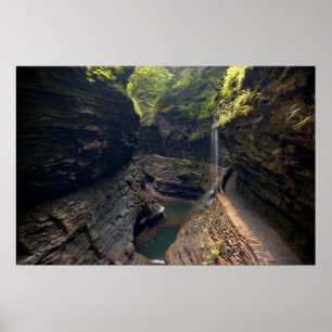 Watkins Glen Waterfall Print
