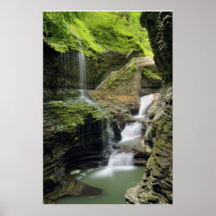 Watkins Glen Waterfall Print