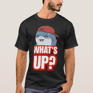 Wat's Up? - Grappige Chibi Haai T-shirt