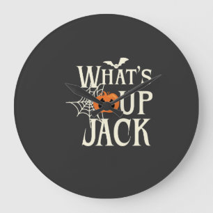 Wat's Up Jack Halloween Grote Klok
