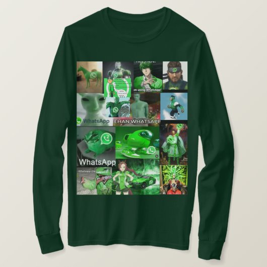 watsapp t-shirt (Design voorkant)