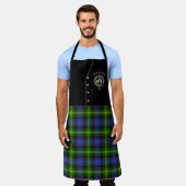 Watson Clan Badge & Tartan Kilt Schort (Gedragen)