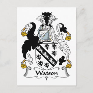 Watson Family Crest Briefkaart