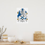 Watson Family Crest Poster (Keuken)