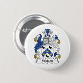 Watson Family Crest Ronde Button 5,7 Cm (Voorkant /achterkant)
