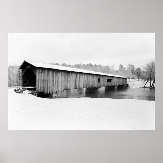 Watson Mill Bridge Poster (Voorkant)