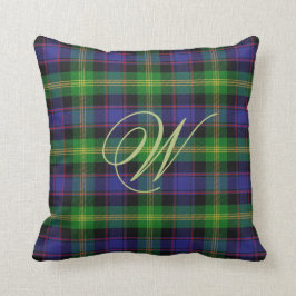 Watson Monogram Tartan Pillow Kussen