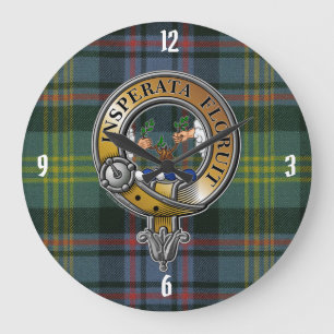Watson Tartan & Badge Grote Klok