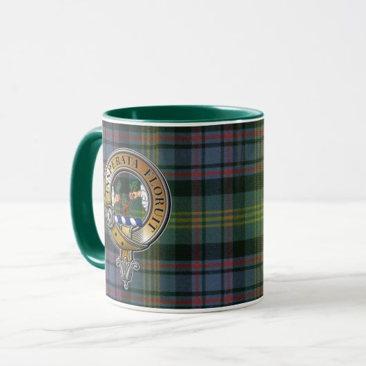 Watson Tartan & Badge Mok (Voorkant links)