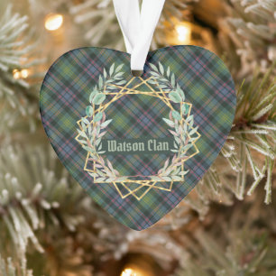 Watson Tartan écossais d'origine