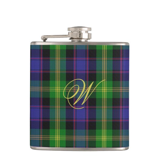 Watson Tartan Flask Heupfles (Voorkant)