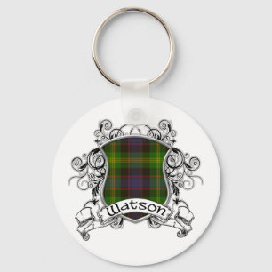 Watson Tartan Shield Sleutelhanger