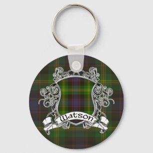 Watson Tartan Shield Sleutelhanger