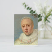 Watteau Italien Pierrot CC0719 Carte postale (Debout devant)