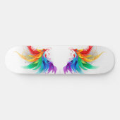 Wattebol Regenboog Vleugels Skateboard (Horizontaal)