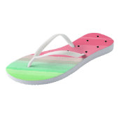 Wattermelon Teenslippers (Schuin)