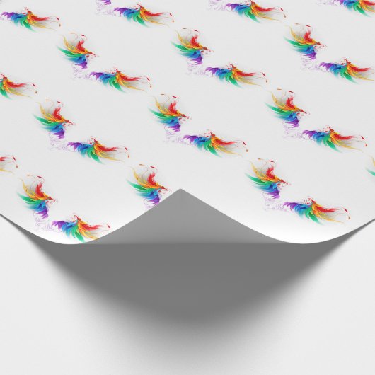 Watteuze Regenboogvleugels Cadeaupapier (Hoek)