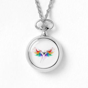 Watteuze Regenboogvleugels Horloge