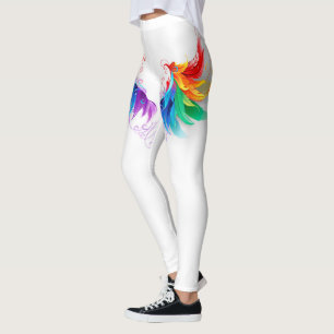 Watteuze Regenboogvleugels Leggings