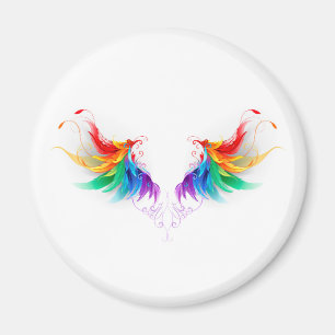 Watteuze Regenboogvleugels Magneet