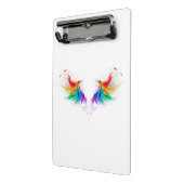 Watteuze Regenboogvleugels Mini Klembord (Angled2)