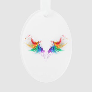 Watteuze Regenboogvleugels Ornament