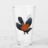 Wattlebirds of Aotearoa Glas (Achterkant)