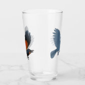 Wattlebirds of Aotearoa Glas (Rechts)