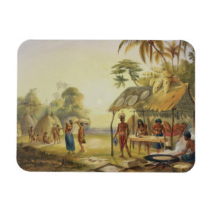 Watu Ticaba, een Wapisiana-dorp, van 'Uitzichten i Magneet