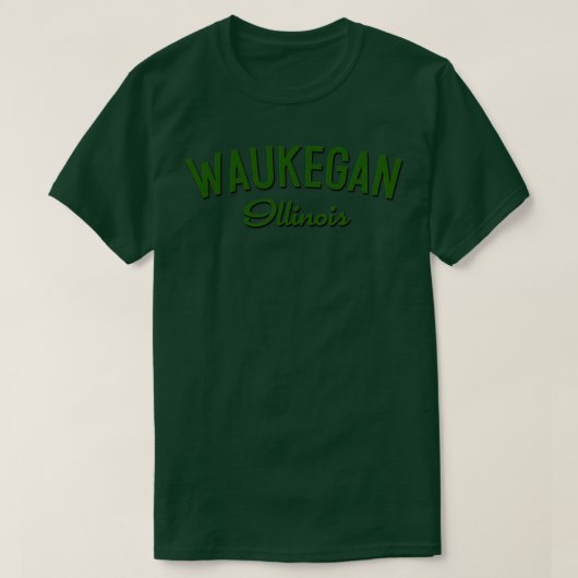 Waukegan TShirt 3 (Design devant)
