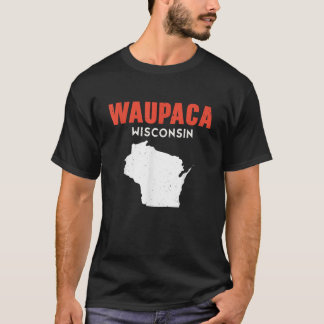 Waupaca Verenigde Staten Reizen Montanan Helena T-shirt