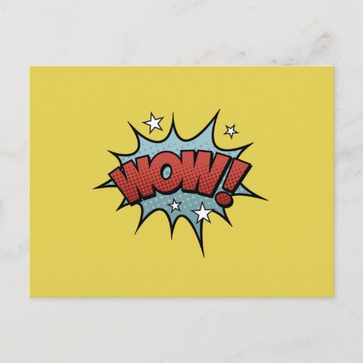 Wauw! Briefkaart (Voorkant)