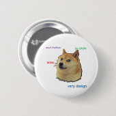 Wauw.  Dergelijke Ronde Button 5,7 Cm (Voorkant /achterkant)