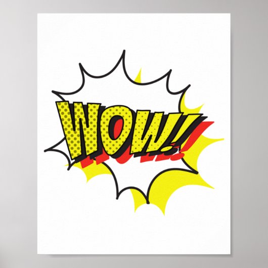 Wauw gratis dag Classic Poster (Voorkant)