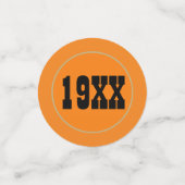 Wauw! Klasse reünie aangepaste tabelconfetti! Conf Confetti (Kleine voorkant)