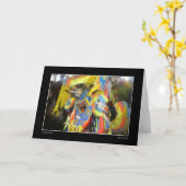 Wauw-kleurenkaart Kaart (Gele Bloem)