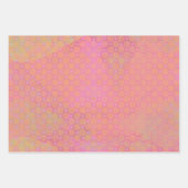 Wave 4 Hot Roze Gemengde Media Set van Verpakkings Inpakpapier Vel (Voorkant 3)