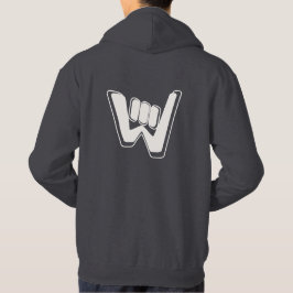 Wave and Walk Off-Wit Logo Essentials Hoodie