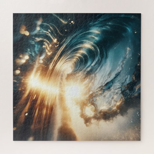 Wave Barrel Legpuzzel (Horizontaal)