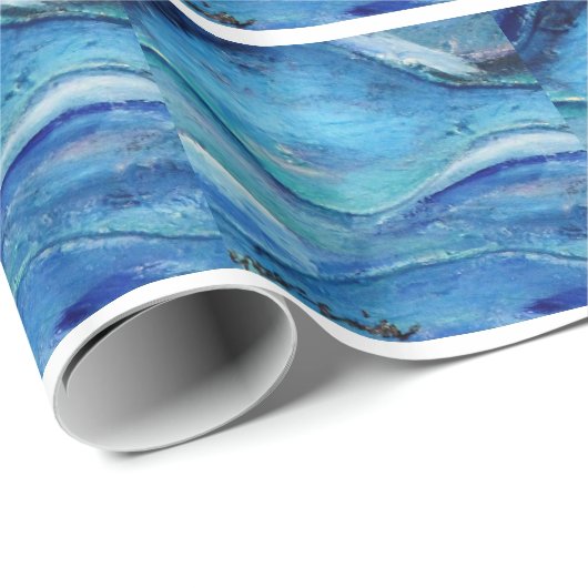 Wave Cadeaupapier (Rol Hoek)