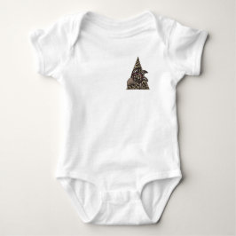Wave Dragobird Spotted triangle Romper