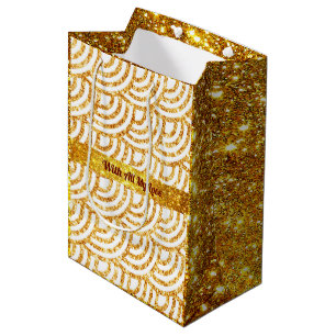 Wave Gold Sun Glitter Boho Popular Collectie Medium Cadeauzakje