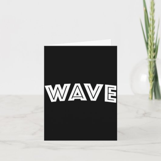 Wave kaart (Voorkant)