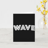 Wave  kaart (Gele Bloem)