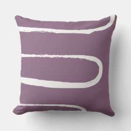 Wave Lavender Paars Kussen
