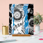 Wave Mechanism – Abstract Custom 11" x 14" Acrylic (Mariage)