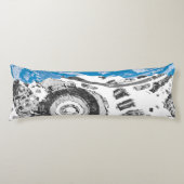Wave Mechanism – Custom Body Pillow (20" x 54") Lichaamskussen (Voorkant)