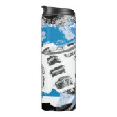 Wave Mechanism – Custom Chiffon Scarf (40" x 40", Thermosbeker (Geroteerd rechts)